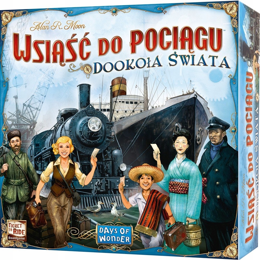 Spoločenská hra Ticket to Ride: Rebel okolo sveta